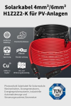 P&auml;ikeseenergia kaabel 4/6mm&sup2;, 5m, Ip67 veekindel
