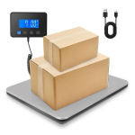 Vinteky pakikaalud kuni 200 kg / 20 g platvormkaalud kirjade kaalud suure mahutavusega roostevabast terasest lcd-ekraaniga pakikaalud koos hold/tare funktsiooniga, patareide ja usb-ga, pakkide / hoiustamiseks