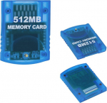 Mcbazel 512 mb m&auml;ngum&auml;lukaart nintendo wii/gamecube gc konsoolile