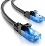 Deleycon 1 m Cat.6 Ethernet Gigabit Lan v&otilde;rgukaabel Rj45 Cat6 patch-kaabel, &uuml;hildub Cat.5 Cat.5e Cat.6a Cat.7 - must