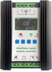 Solamr 1000w p&auml;ikese laadimiskontroller tuuleenergia p&auml;ikese h&uuml;briid laadimiskontroller 12v/24v automaatne tuvastamine Lcd-ekraaniga - tuul: 600w + p&auml;ike: 400w