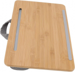 Bambusest s&uuml;learvuti laud, ergonoomiline 3 &uuml;hes vastupidav padi, multifunktsionaalne s&uuml;learvuti alus kodukontorisse