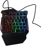 Vbestlife &uuml;he k&auml;ega m&auml;nguriklaviatuur 35 klahvi rgb taustavalgustusega &uuml;he k&auml;ega m&auml;nguriklaviatuur randmetoega