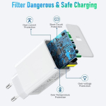 2 tk 25 W Usb C laadija + laadimiskaabel Samsung Galaxy A55 A54 5g/a53 A23 A15 A25/s21 S25 Plus Ultra S20 Fe M53/z Fold 4 5/z Filp, Tab S7 S8, Type C mobiiltelefoni kiirlaadija toiteplokk