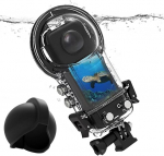 Honbobo veekindel korpus, &uuml;hildub Insta360 X3-ga, 50 m veealuse sukeldumise korpus, &uuml;hildub Insta360 X3-ga