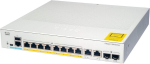 Cisco Systems Catalyst 1000-8t-2g-l v&otilde;rgul&uuml;liti, 8 gigabit ethernet (gbe) porti, 2x 1g-sfp/rj-45 komboporti, ventilaatorita t&ouml;&ouml;, pikendatud piiratud eluaegne garantii (c1000-8t-2g-l) hall