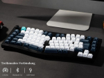 Keychron Q10 Max Alice 75% De-iso paigutus, juhtmevaba mehaaniline klaviatuur p&ouml;&ouml;rdnupuga, Qmk/via programmeeritav, 2.4ghz/bluetooth/juhtmega &uuml;hendus Gateron Red Switch