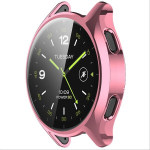 Giopuey 2 tk &uuml;mbris, &uuml;hildub Xiaomi Watch 2-ga, pehme Tpu, p&otilde;rutuskindel, Xiaomi Watch 2 kate - roosa + roosa