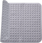 Du&scaron;imatt, libisemiskindel du&scaron;imatt, 48 x 48 cm, libisemiskindel matt iminappadega, massaaži du&scaron;imatt, libisemiskindel saunadele, du&scaron;iruumidele, masinpestav, ruudukujuline, hall