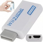 Retoo Wii Hdmi adapteri muundur, Wii kuni Hdmi Full Hd muundur, Display Port kuni Hdmi, 720p 1080p, Audio 3.5 mm Female, Audio Output, Wii konsooli adapter Hdmi-le teleri, monitori, projektori jaoks