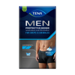 Meeste uriinipidamatuse alusp&uuml;ksid TENA Men Protective Boxer Black, L, 1 tk