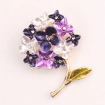 Unikaalse disainiga pross, Lilac, 1 tk