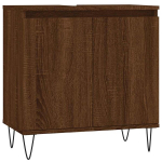 vannitoakapp, pruun tamm, 58 x 33 x 60 cm, tehispuit CFE5901003