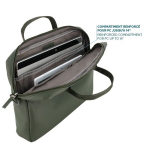 Kantsepp 11-14" s&uuml;learvutile, &otilde;lakott PC/Tabletile, &uuml;hilduv MacBook 13" - nahkv&auml;limus, khaki