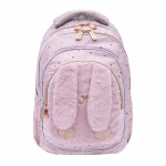 Seljakott Astrabag Fluffy Bunny AB330, roosa