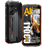 Telefon Oscal MARINE 2 8/256GB 11000mAh 6.56" vastupidav nutitelefon Android 15 Dual SIM NFC Oranž