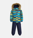 Huppa laste komplekt 300/160g Lasse 45140030*43135, t&uuml;rkiis/kollane