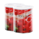 Vaha depilatsiooniks Italwax TIN LIPOWAX Classic Strawberry, 800g x2