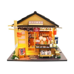 DIY puidust mudel nukumaja meisterdamise komplekt. Roombox/ Diy Miniature Dollhouse Kit - Memories Of Autumn Grocery Store. Mudel: M914. Valmis suurus: 19*15*16.5 cm