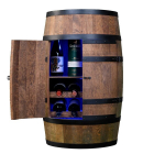 T&uuml;nnikujuline lukustatav joogikapp Creative Cooper, 3_DOHW_RGB, 80x50 cm, wenge v&auml;rv