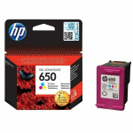 Originaalne Tindikassett HP 650 Ts&uuml;aansinine/Fuksiinpunane/Kollane