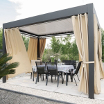 Markizeta kardin Gardenia, 140x230 cm, pruun