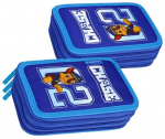 Paw Patrol Chase t&auml;idetud pliiatsi&uuml;mbris 3 tasandit