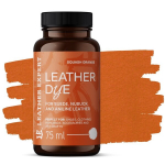 V&auml;rv mokale, nubukile, aniliinist oranž 75ml Leather Expert nahav&auml;rv LE-21-D75SOR