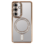 Telefoni &uuml;mbris Bling Magsafe,Samsung Galaxy S25 Ultra, kuldne