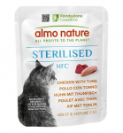 Almo Nature HFC steriliseeritud kana ja tuunikalaga, 24x50g
