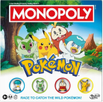 Hasbro Gaming Monopoly Pokemon lauam&auml;ng (inglise versioon)