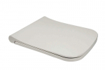 CeraStyle Duroplast SLIM WC-istme, kiiresti eemaldatav, Noura sulguriga, valge