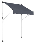 R&otilde;dumarkiis Westerly 300x120 cm, antracitas