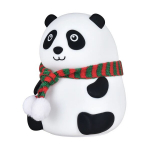 Tellur laste &ouml;&ouml;lamp Panda TLL441181, valge/must/mitmev&auml;rviline
