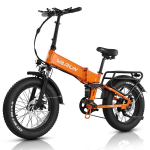 Elektriline jalgratas VARUN S20-2 20", oranž