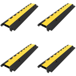 4-osaline kummist kaablite kaitse ramp