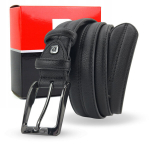 Pierre Cardin meeste nahkrihm, must