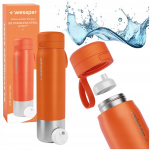 Wessper komplekt teraspudel 1L oranž + pudelifiltri padrun