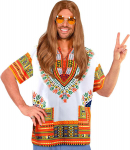 Elav Valge Dashiki Kost&uuml;&uuml;m meestele - Omaks kultuuri stiilselt!