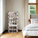 Jalan&otilde;ude riiul, 31 x 43 x 173 cm, Valge