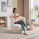 Tugitool, 74x74x74 cm, Kreemvalge, Tugitool, 74x74x74 cm, Kreemvalge