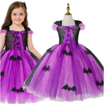 Bat kost&uuml;&uuml;m Tulle kleit Dekoratiivne Tutu Halloween Carnival Ball