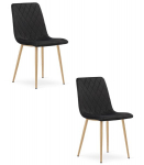 2-osaline toolikomplekt Leobert Turin, must