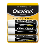 3 huulepalsami komplekt Original Chapstick