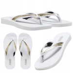Naiste puma sandy flip metallic shine flip flops suve kuldne suurus 40.5