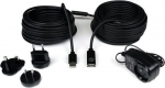 USB 2.0 aktiivne pikenduskaabel 20 m - STARTECH.COM - USB2AAEXT20M - Must - Varjestatud - USB kaabli pikendus