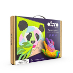 3D savikomplekt Okto Panda, 30x30 cm