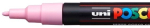 Marker UNI Posca PC-3M, &uuml;mmargune, 0.9 - 1.3 mm, hele roosa