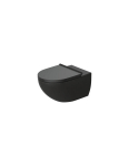 Seinale paigaldatav WC-pott Duravit Architec Rimless SC-kaanega