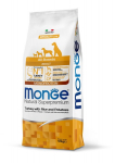 Monge Dry Dog Special Line Mono K&otilde;igi t&otilde;ugude t&auml;iskasvanud koertele koos kalkuniliha, riisi ja kartuliga, 12 kg